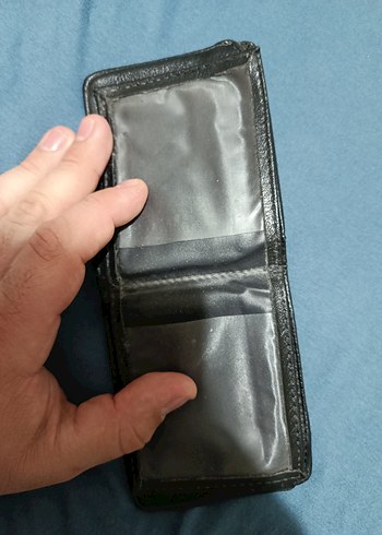 Erkek Hakiki Deri Cüzdan Siyah Carlino - Görsel 4