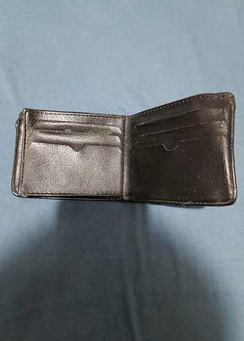 Erkek Hakiki Deri Cüzdan Siyah Carlino - Görsel 5