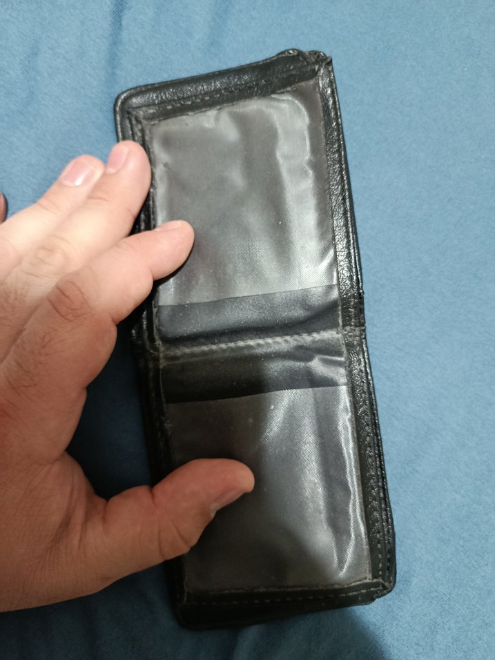 Erkek Hakiki Deri Cüzdan Siyah Carlino - Görsel 4