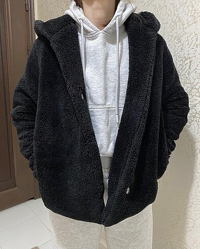 Peluş mont