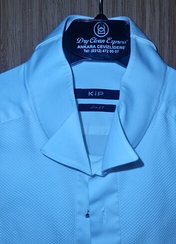 Kip Marka 1 kez kullanılmış Damat Gömleği - Görsel 3