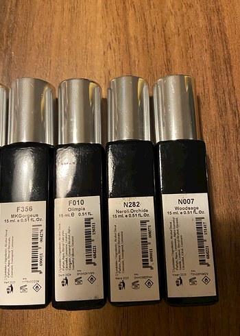 Kadın Parfüm Seti 10 Adet Mini Şişe - Görsel 3