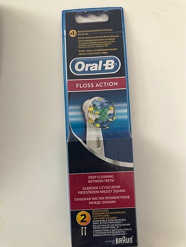 Oral B floss action fırça başlığı