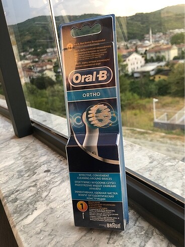 Oral B ortho ortodontik fırça başlığı