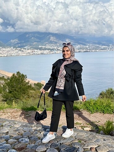 38 Beden siyah Renk Scuba ikili takım