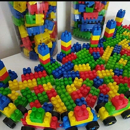  Beden 240 parça Lego 9 adet Lego araba hediyeli