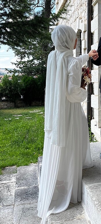 Diğer Tesettür nikah elbisesi