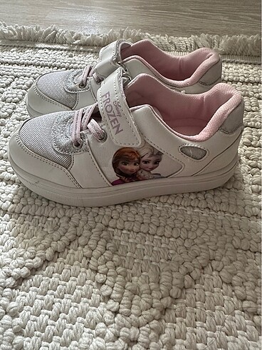 27 Beden beyaz Renk Frozen Çocuk Sneaker