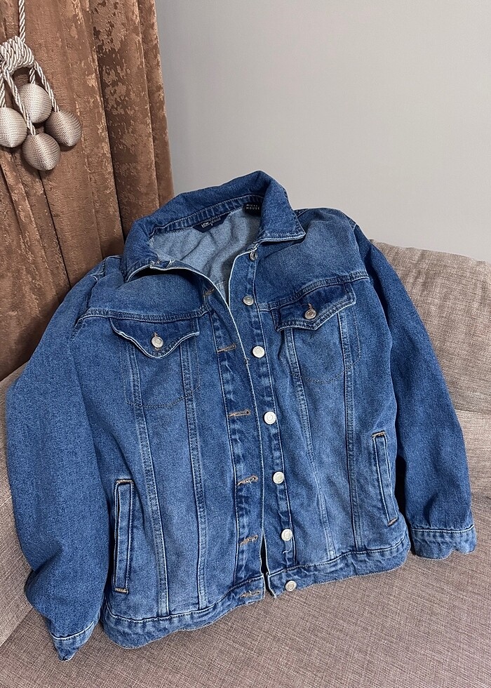 Kadın kot ceket lcw - Görsel 5