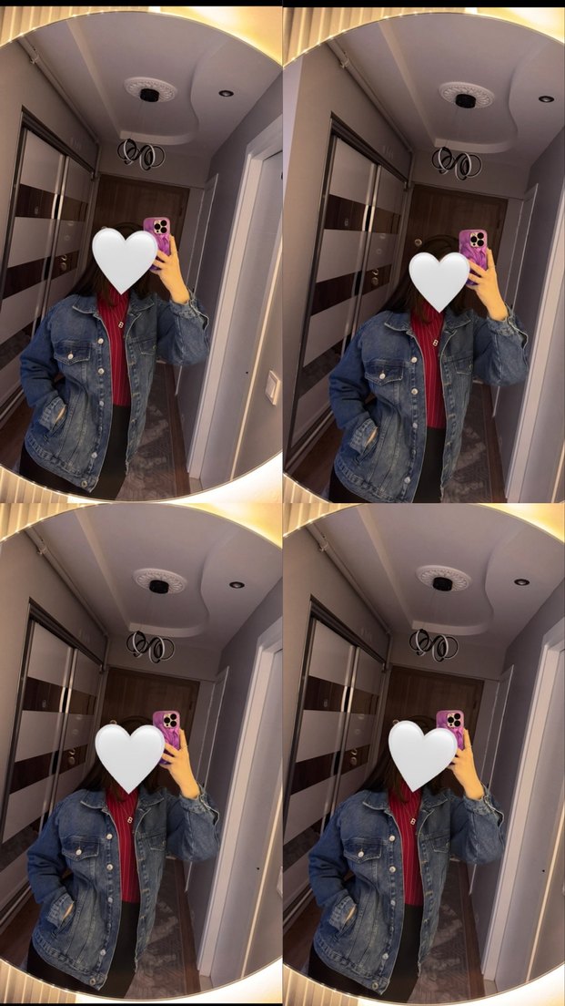 Kadın kot ceket lcw - Görsel 3