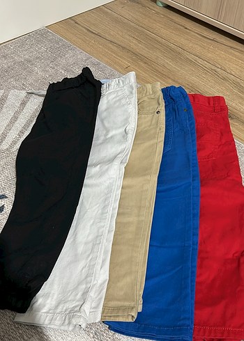 Erkek Çocuk Çok Renkli Rahat Pamuklu Pantolon