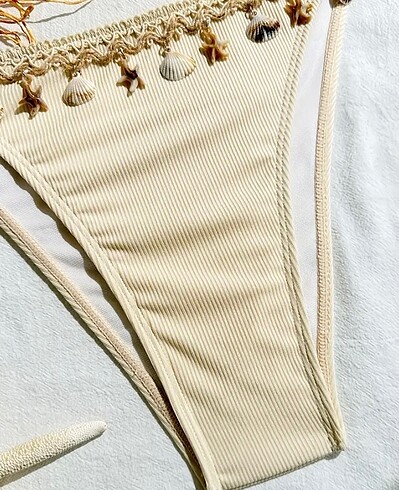 m Beden camel Renk Bikini takımı