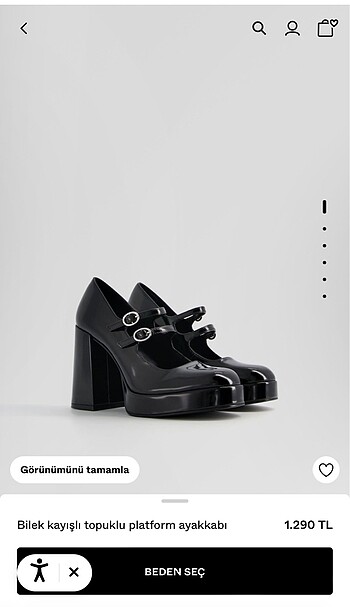 lolita platform ayakkabı
