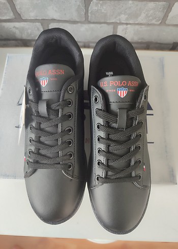 Siyah erkek Spor Ayakkabı Velcro Detaylı - Görsel 7