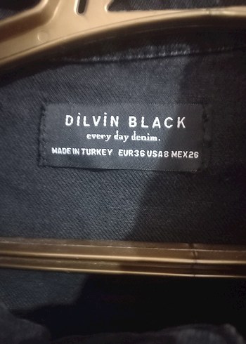 DILVIN BLACK TULUM KOT 36 BEDEN TEMIZ - Görsel 4