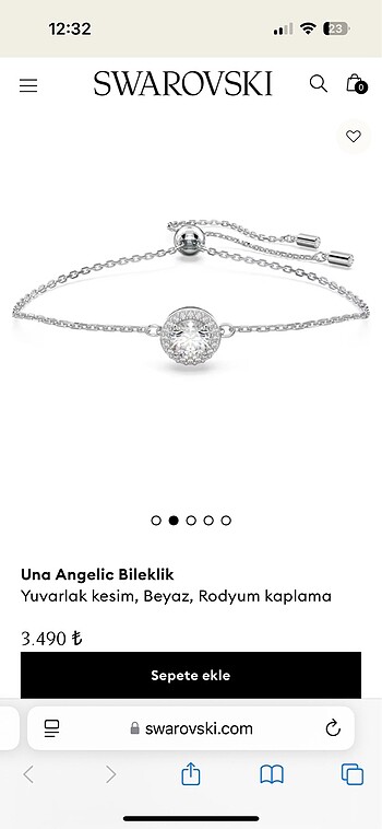 swarovski SWAROSKİ ORJİNAL BİLEKLİK