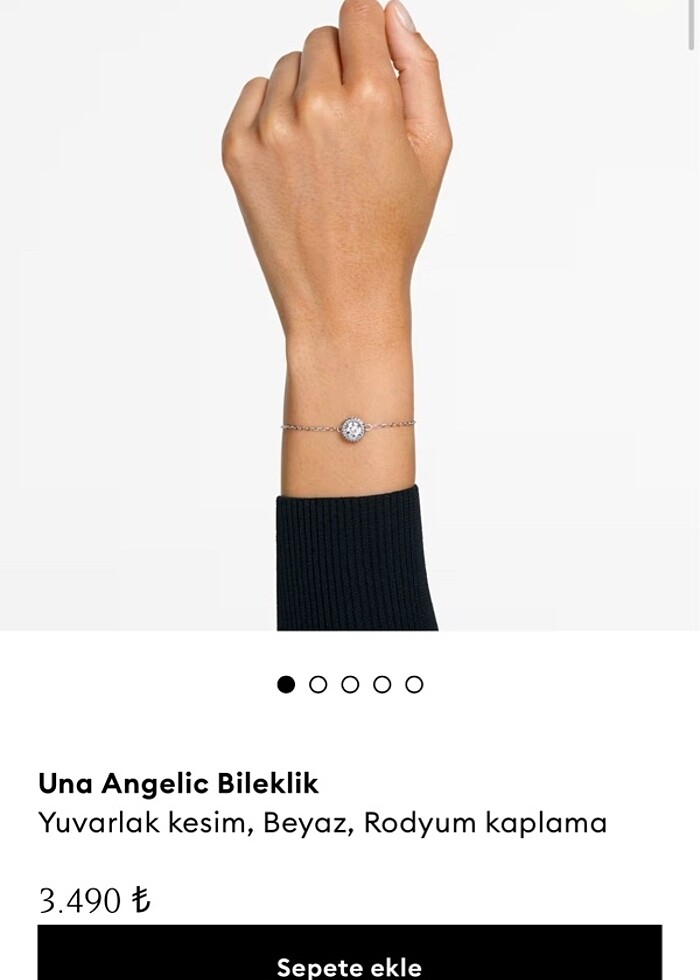 SWAROSKİ ORJİNAL BİLEKLİK - Görsel 4