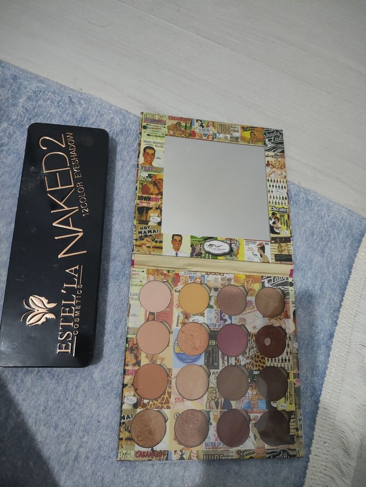 Estella Naked ve lady beauty 2 adet far paleti açıklamayı okuyun - Görsel 2