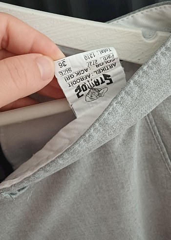 Gri Keten Regular Fit Erkek Pantolon - Görsel 6