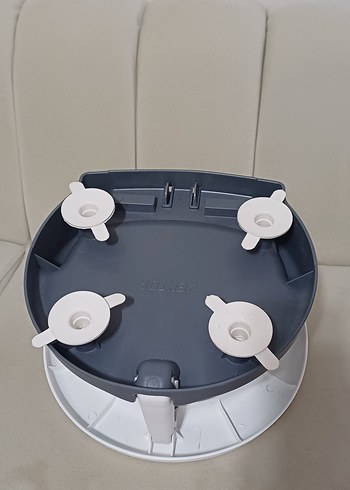 Gri Bebek Mama Sandalyesi - Görsel 3