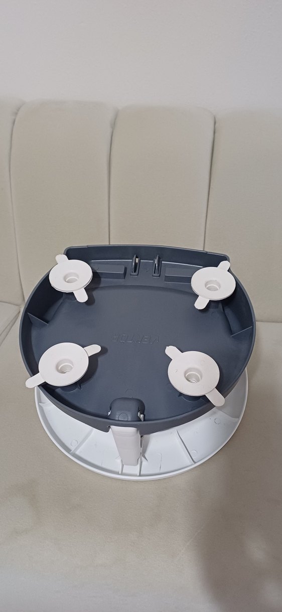 Gri Bebek Mama Sandalyesi - Görsel 3