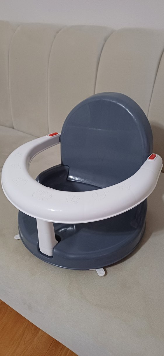 Gri Bebek Mama Sandalyesi - Görsel 2