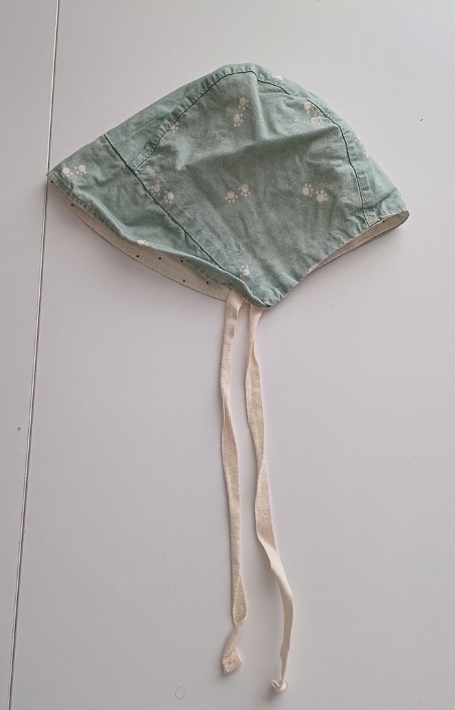 Mavi Çizgili Balık Desenli Şapka - Görsel 4