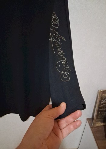 Uzun Kollu Siyah Kadın krep kışlık

 Elbise - Görsel 5