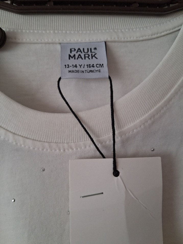 Kız Çocuk Bej Fırfırlı Pamuklu Bluz - Görsel 3