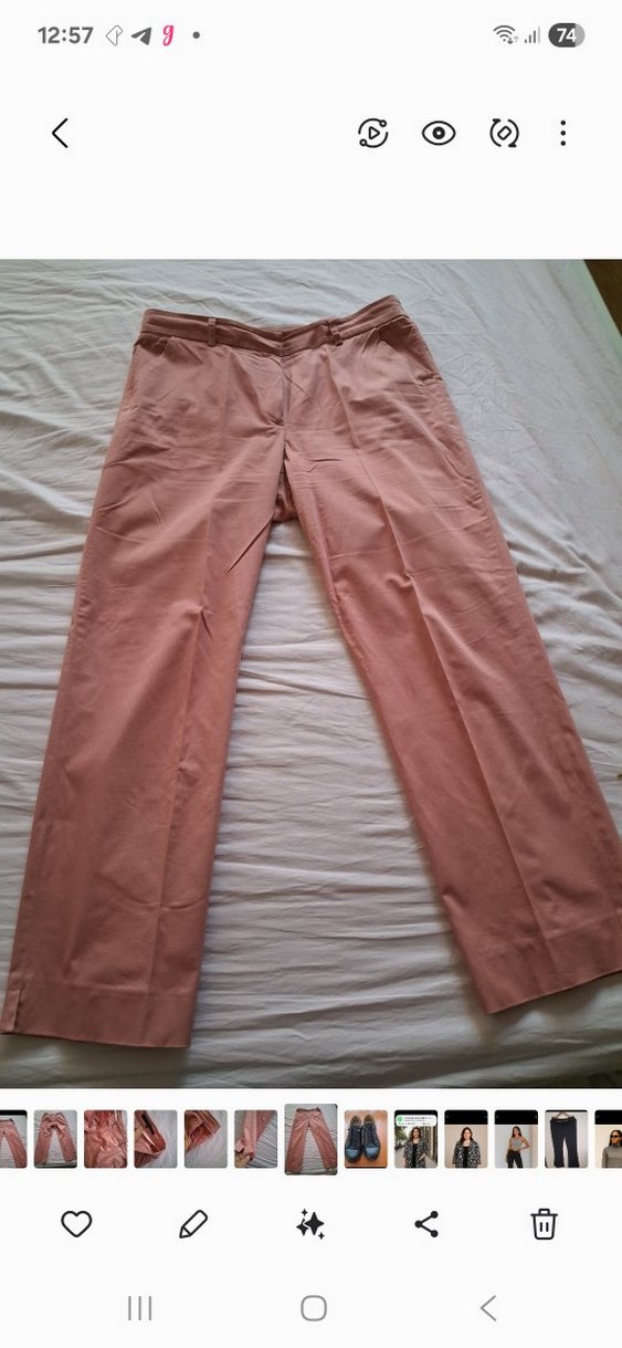 yavruagızı kadın kumas pantolon - Görsel 2