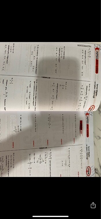 Yediiklim Matematik Konu Anlatımı