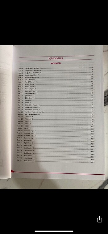 Beden PEGEM Matematik Soru Bankası