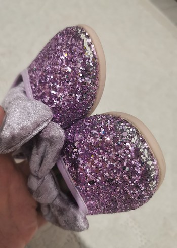 Kız Çocuk La ma Belle Parlak Mor Babet Ayakkabı - Görsel 2