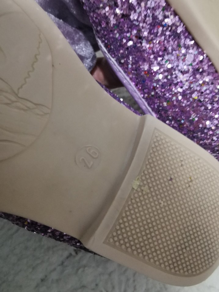 Kız Çocuk La ma Belle Parlak Mor Babet Ayakkabı - Görsel 3