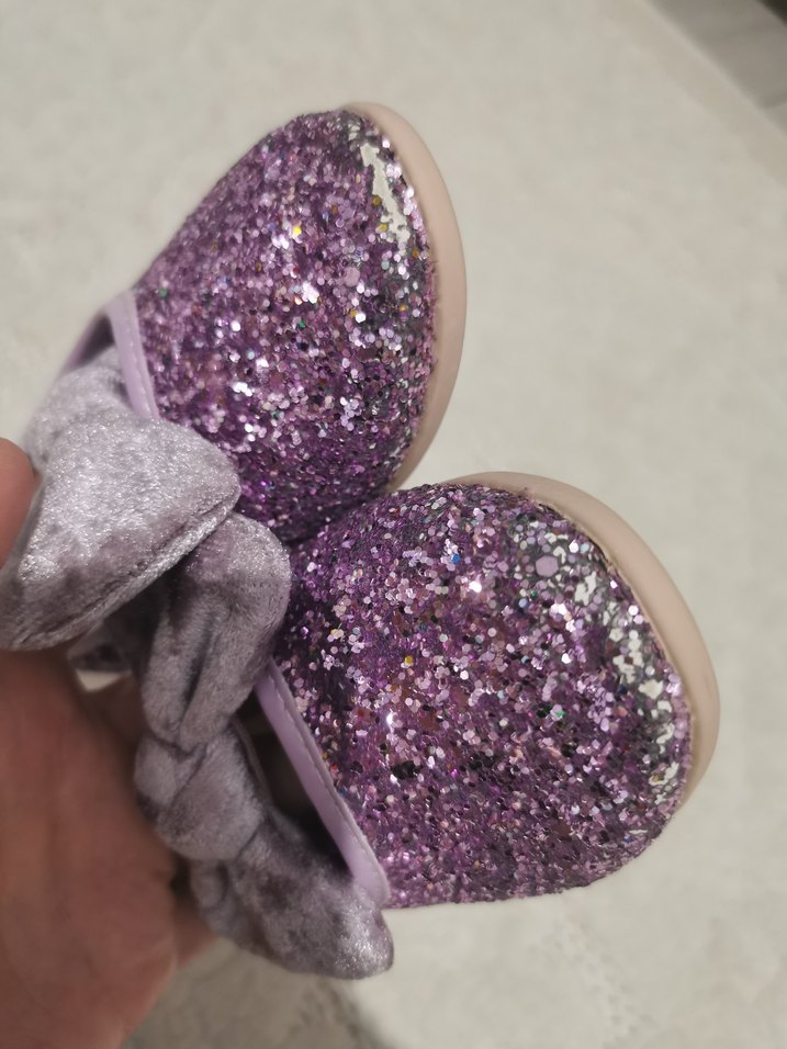 Kız Çocuk La ma Belle Parlak Mor Babet Ayakkabı - Görsel 2