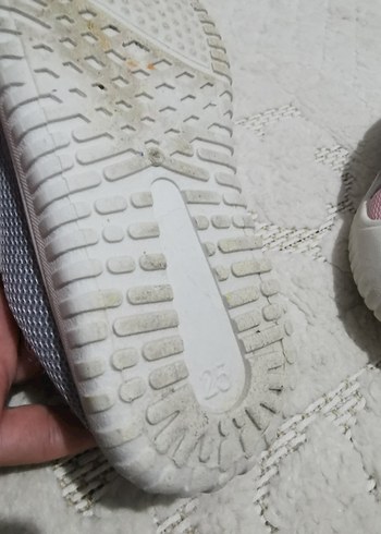 Kız Çocuk Pembe Cırt Cırtlı Spor Ayakkabı - Görsel 3