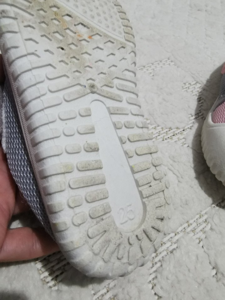 Kız Çocuk Pembe Cırt Cırtlı Spor Ayakkabı - Görsel 3