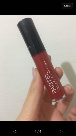 Pastel 09 kırmızı ruj