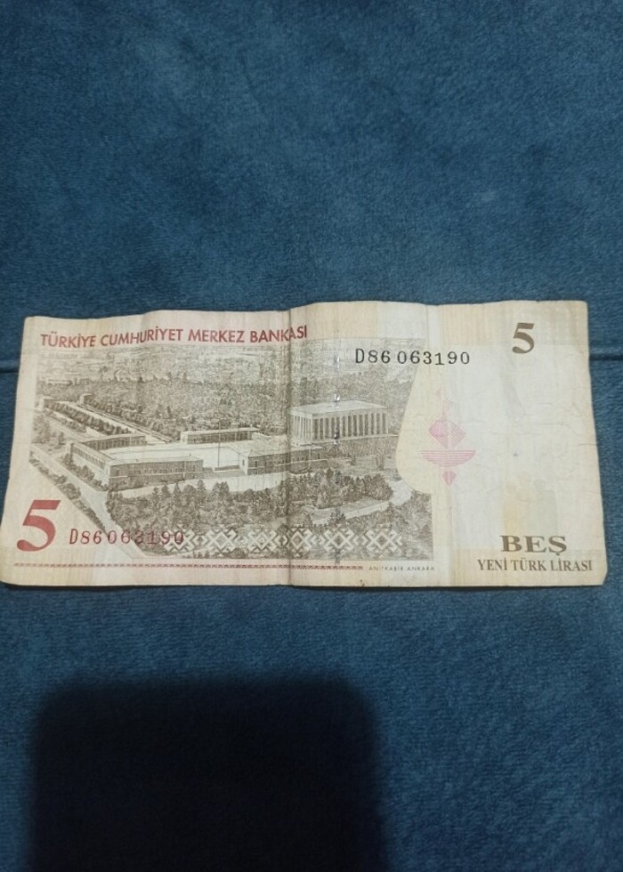 Eski 5 lira - Görsel 2