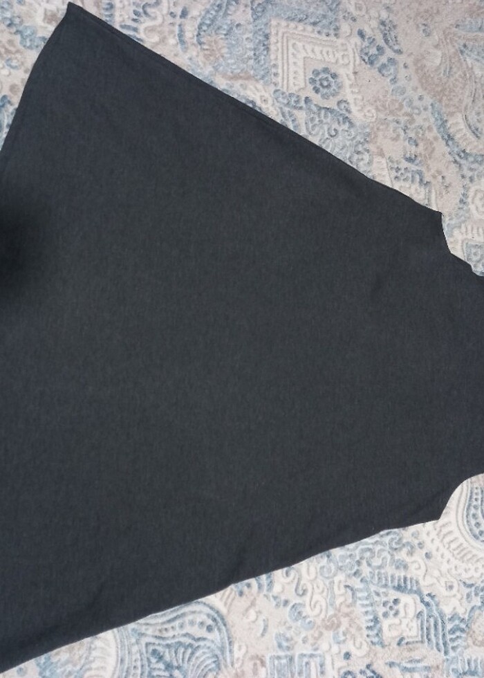 kalın kumaş çan elbise - Görsel 2