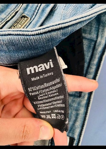 Mavi Kot Pantolon - Görsel 6