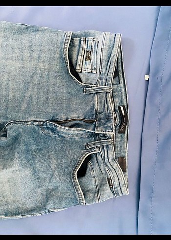 Mavi Kot Pantolon - Görsel 5