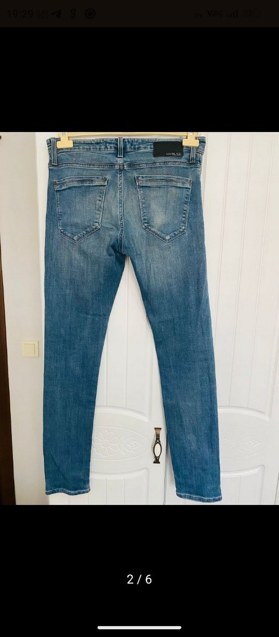 Mavi Kot Pantolon - Görsel 2