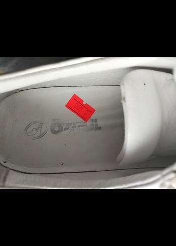 Beyaz Bağcıklı Kadın Spor Ayakkabı - Görsel 5