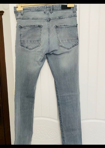 Gri  Erkek Kot Pantolon - Görsel 2