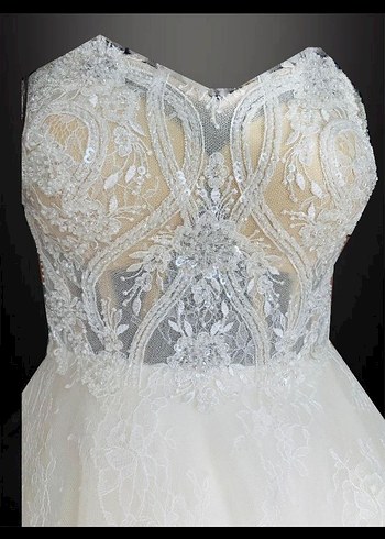 Askısız Gelinlik - Görsel 2