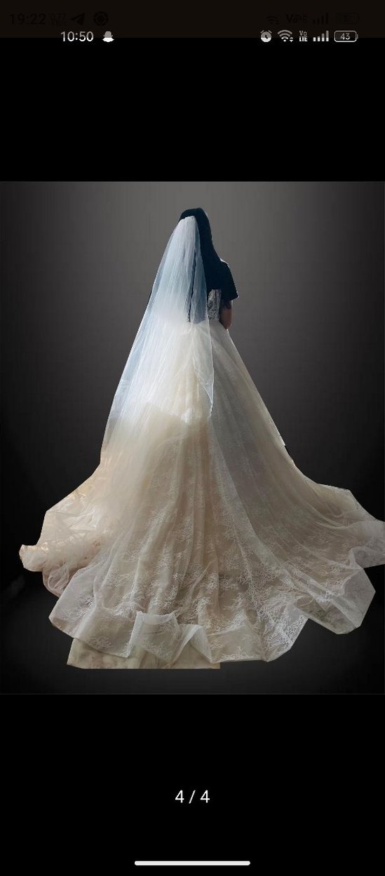 Askısız Gelinlik - Görsel 4