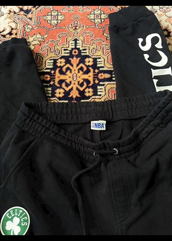 BOSTON CELTİCS Siyah Eşofman Altı - Görsel 4