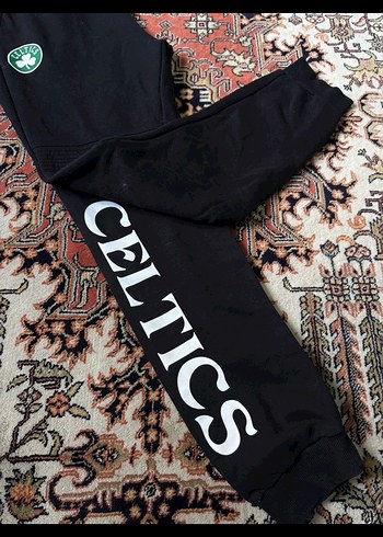 BOSTON CELTİCS Siyah Eşofman Altı - Görsel 3