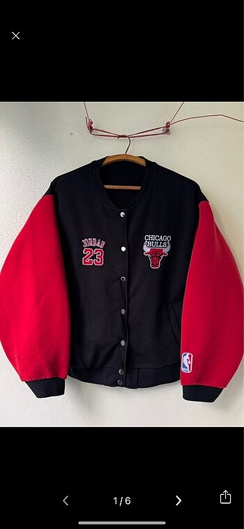 ORİJİNAL CHİCAGO BULLS VİNTAGE CEKET
